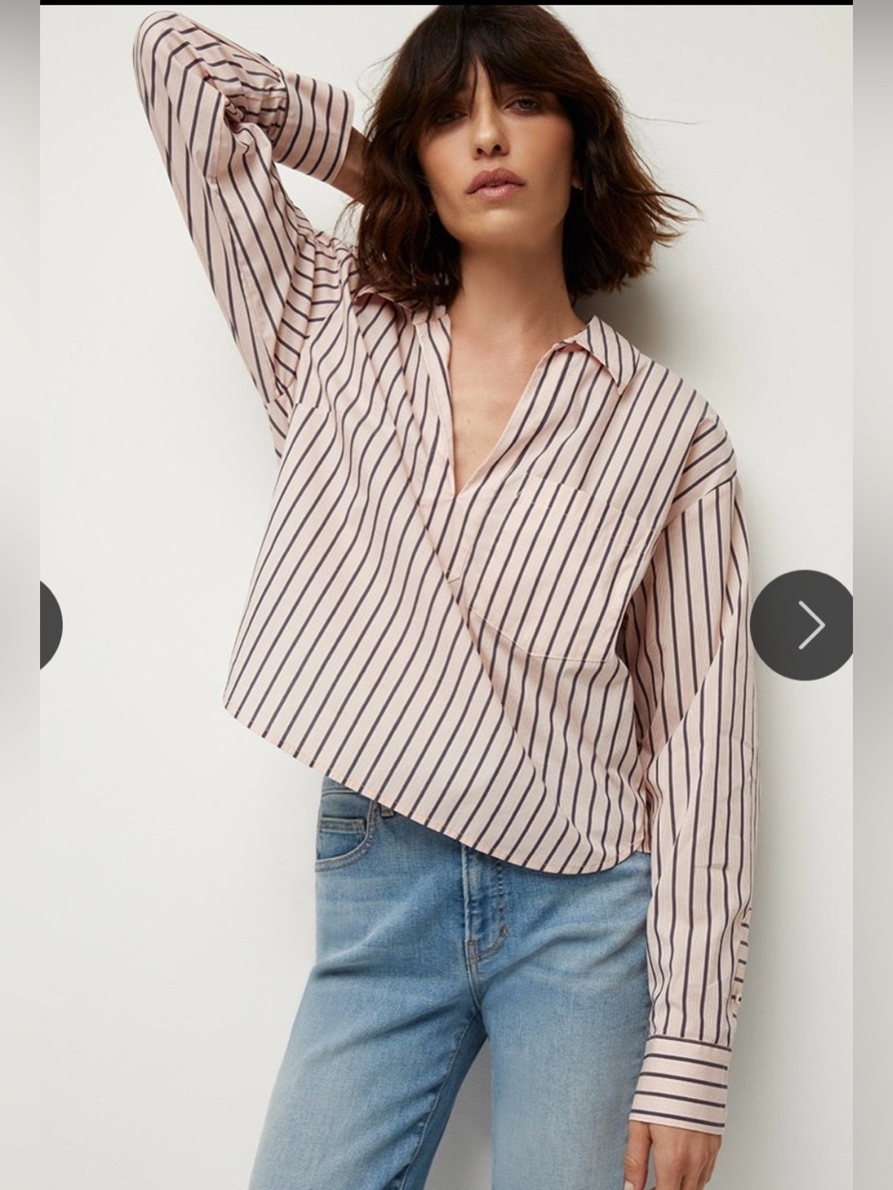 Veronica Beard Khai Cropped Top |